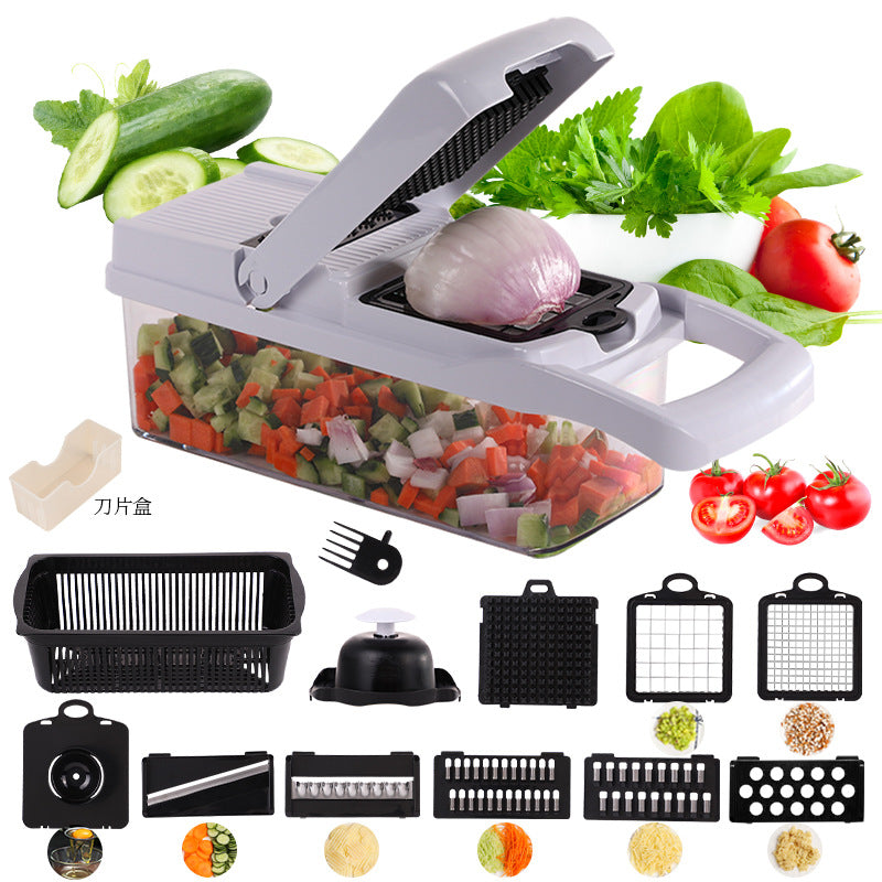 15 stk.-1 sett🧑🍳Multifunksjonell frukt- og grønnsaksskiver
