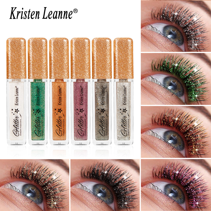 🔥Vanntett glittermascara med langvarig holdbarhet✨💎