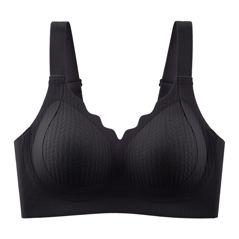 Komfortabel sømløs push-up-BH for kvinner
