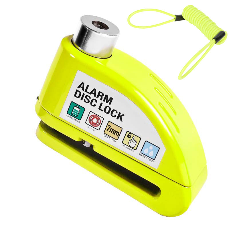 ⏰🎁Skivebremslås med alarm for motorsykkel