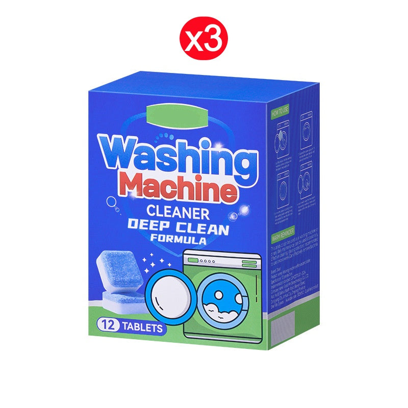 ✨ KJØP 1, FÅ 1 GRATIS! Alt-i-ett vaskemaskinrens – fjerner skitt, kalk og bakterier – forlenger levetiden 🧼💧