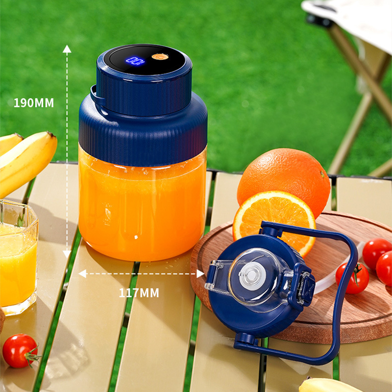 🔥 SALG 50% RABATT! ✨ 1300ml Stor Bærbar Blender 🍹 Friskhet uansett hvor du drar