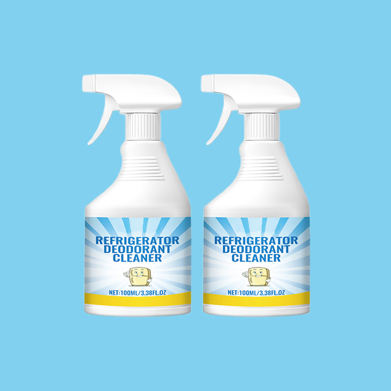 Multifunksjonell luktfjernende spray for kjøleskap