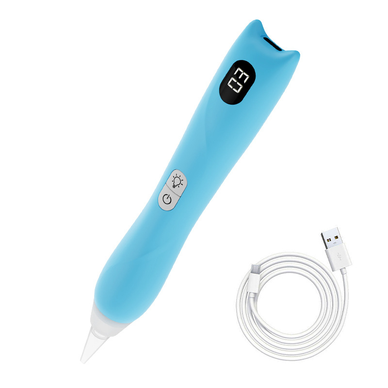 Oppladbar LED-penn til diamantmaling med USB-kabel for DIY-håndverk