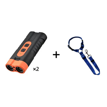 🐶 50 % RABATT NÅ!⚡ Hundeavskrekkende enhet – Ultralyd, stille trening, trygg, human og effektiv antigjeffing-design 🛡️