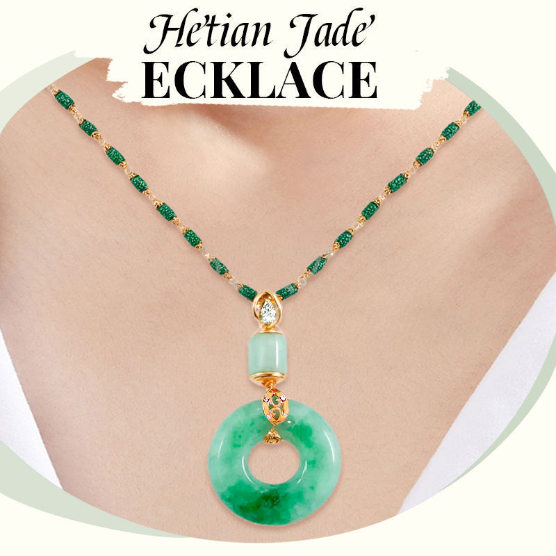 ⏳Begrenset tidsbegrenset 50 % rabatt⏰Hetian Jade Prayer Peace Buckle📿