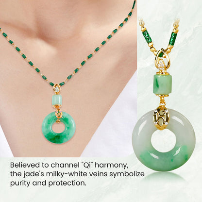 ⏳Begrenset tidsbegrenset 50 % rabatt⏰Hetian Jade Prayer Peace Buckle📿
