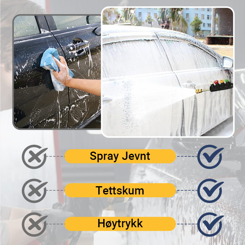 🔥 Varmt salg 🔥 Høyest Høytrykkspyler stang sett med 4000 PSI