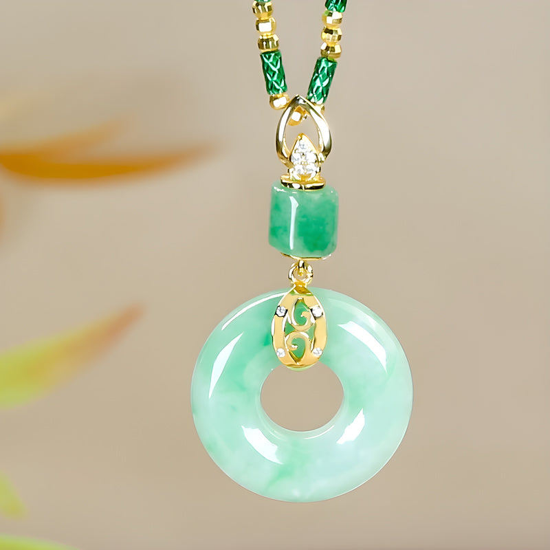 ⏳Begrenset tidsbegrenset 50 % rabatt⏰Hetian Jade Prayer Peace Buckle📿