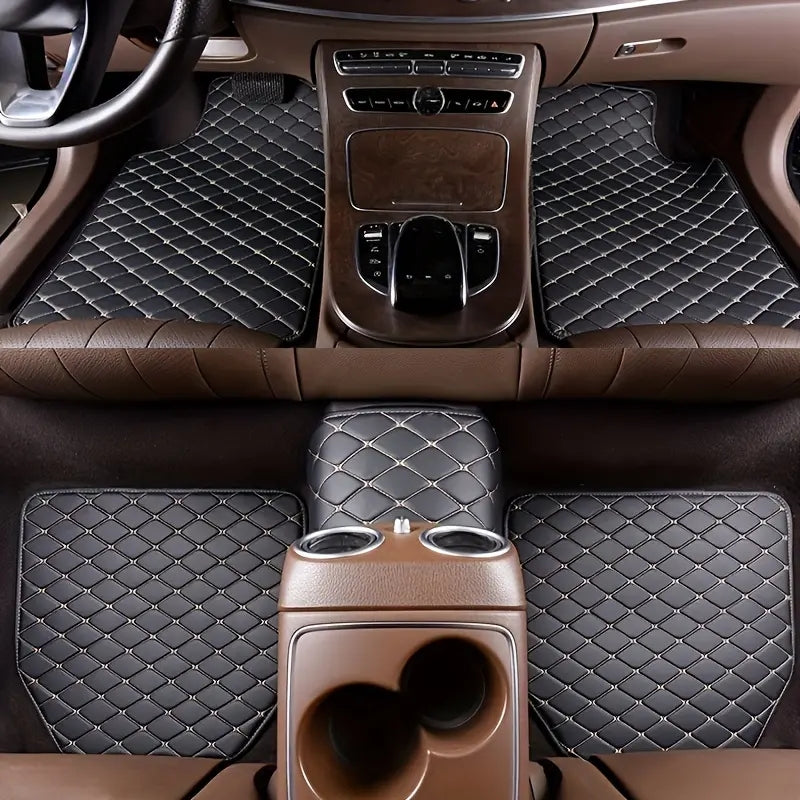 5 stk. vanntette skinnmatter til bilen