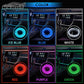 🚗✨ Bilinteriør LED Strip Atmosphere Lights Pro 🌈💡