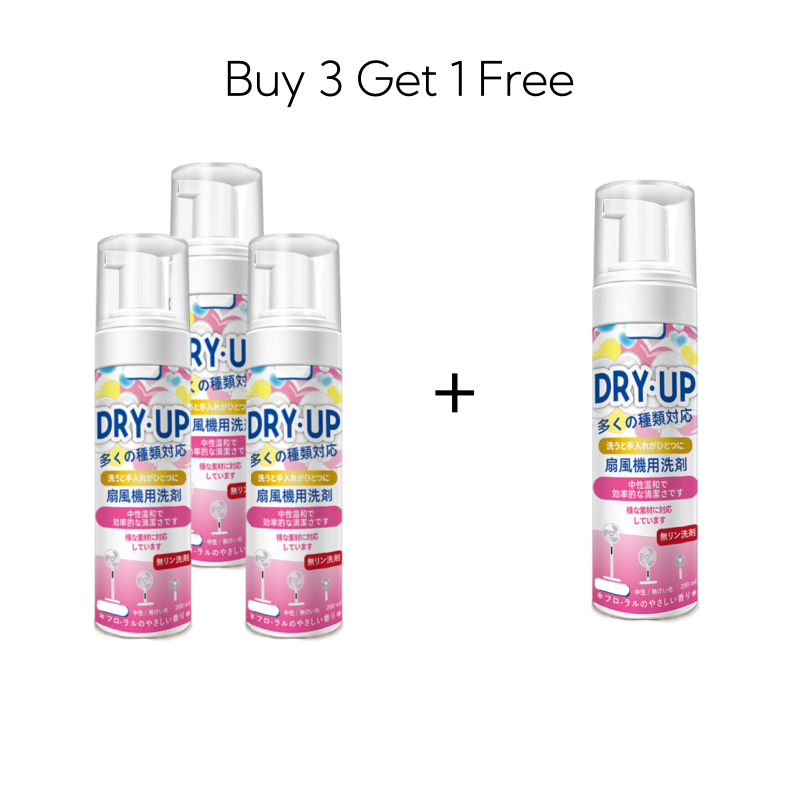 Rengjøringsspray for vifter uten skylling