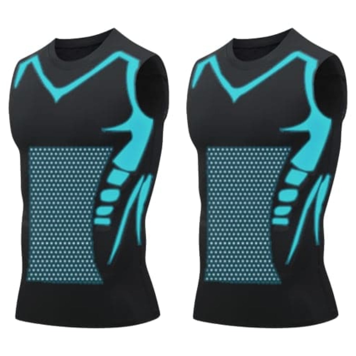 🔥 70 % RABATT NÅ! 💪 Slimoly® Ionic Shaping Vest – Kompresjon og kjøling – Former kroppen og ermeløs – Usynlig under klærne 🕶️