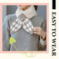 🧣 60 % RABATT NÅ! 🔥 Tykt og plysjskjerf i all slags match – Ultramykt og varmt, perfekt for vinterstil og komfort ❄️✨