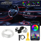 🚗✨ Bilinteriør LED Strip Atmosphere Lights Pro 🌈💡