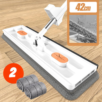 🔥Dagens begrensede tid 50% avslag🔥2024 ny superabsorberende stor flat mopp💦