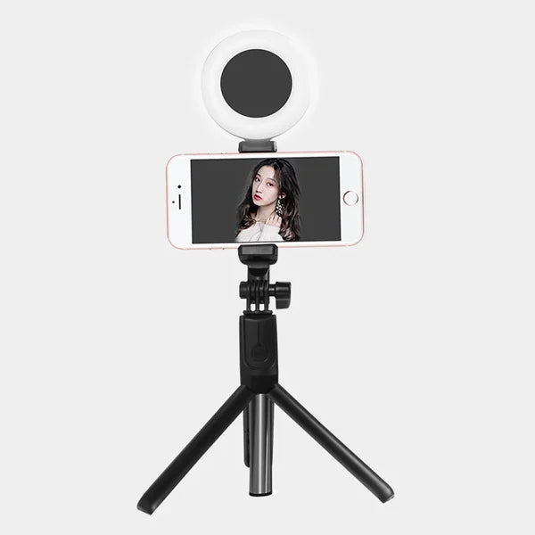 Ny 6-i-1 Trådløs Bluetooth Selfie-stang