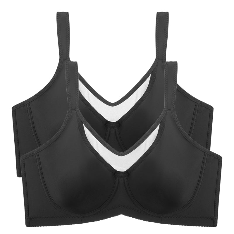 🏆 Spesialpris siste dag 9,99 £! 💐 Elegant, gjennomsiktig heldekkende BH i store størrelser for kvinner