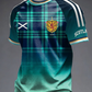 Herre t-skjorte med korte ermer, UK Football Lover Scotland, trykk, 03