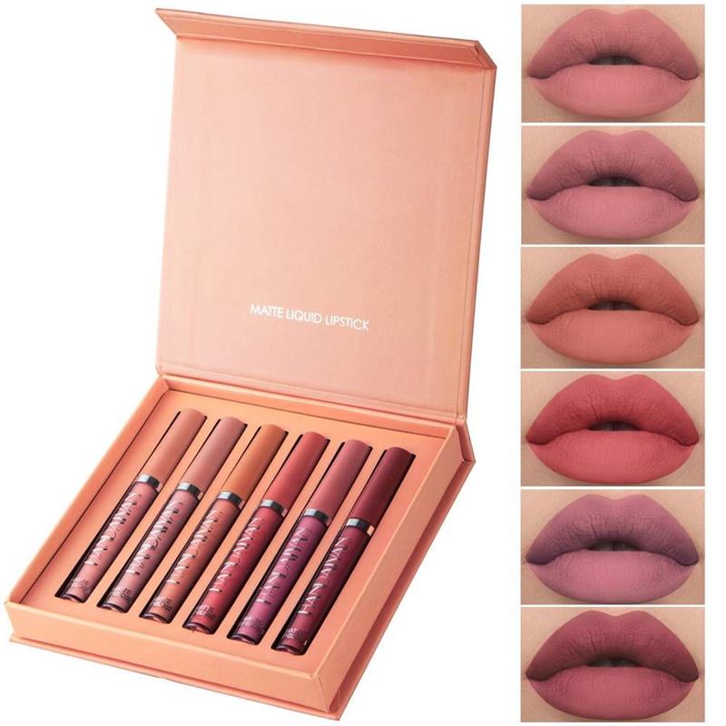 💄Gavepakke med flytende leppestift i 12 farger💝