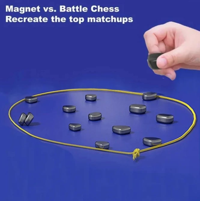 🎅Julesalg 45% OFF🔥Magnetisk sjakksett