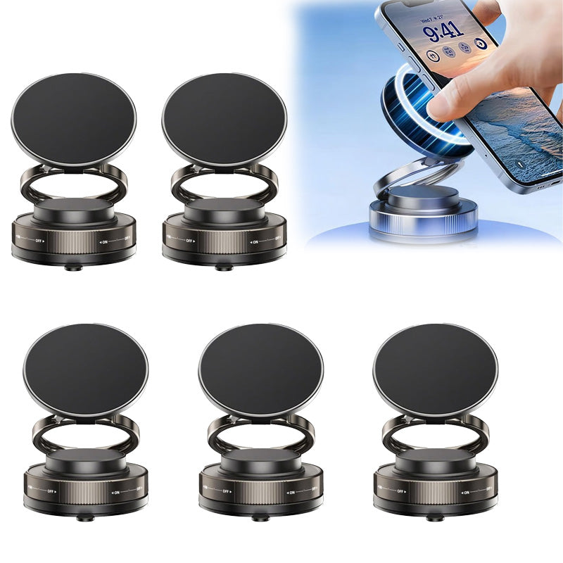 🔥Buy More Save More🔄360° justerbar magnetisk telefonholder med vakuum📱🚗