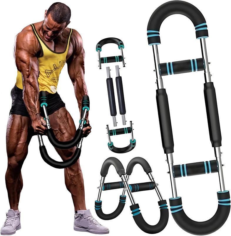 📢📢50 % rabatt! Justerbar vektstang 60–110 lb – Bærbar arm- og brysttrener for hjemmetrening! ✨🔥