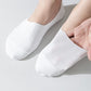 🧦 50 % RABATT NÅ!🍃Ultratynne fôrede sklisikre sokker som ikke viser seg – Usynlige under sko, silikongrep og pustende – perfekte for loafers, joggesko eller flate sko 👟