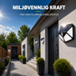 🔥 NÅ: 50 % RABATT I EN BEGRENSET PERIODE – Solcelledrevet vegglampe med bevegelsessensor – 140 supersterke LED-lys – IP65 vanntett – Enkel installasjon 🌞✨🛡️