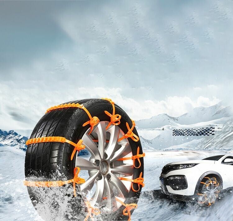 🔥 Vinterhett salg 🚗 Super slitesterke antiskli­kjettinger for bil