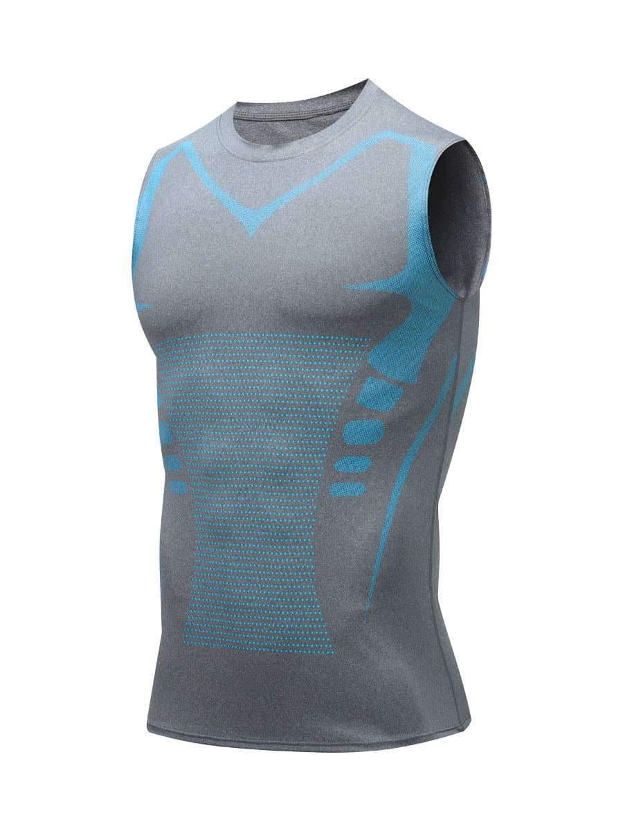 🔥 70 % RABATT NÅ! 💪 Slimoly® Ionic Shaping Vest – Kompresjon og kjøling – Former kroppen og ermeløs – Usynlig under klærne 🕶️