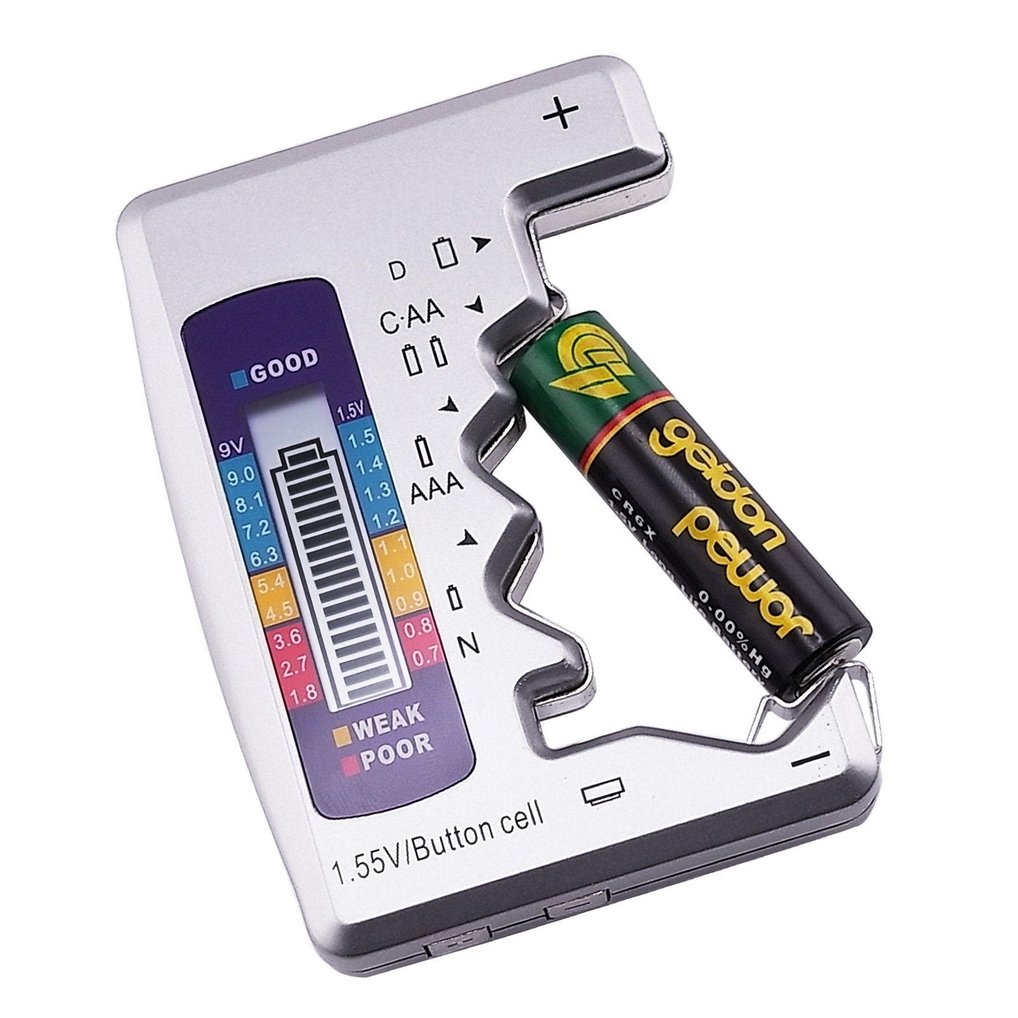 🔥Batteritester [Gjør livet ditt enklere]