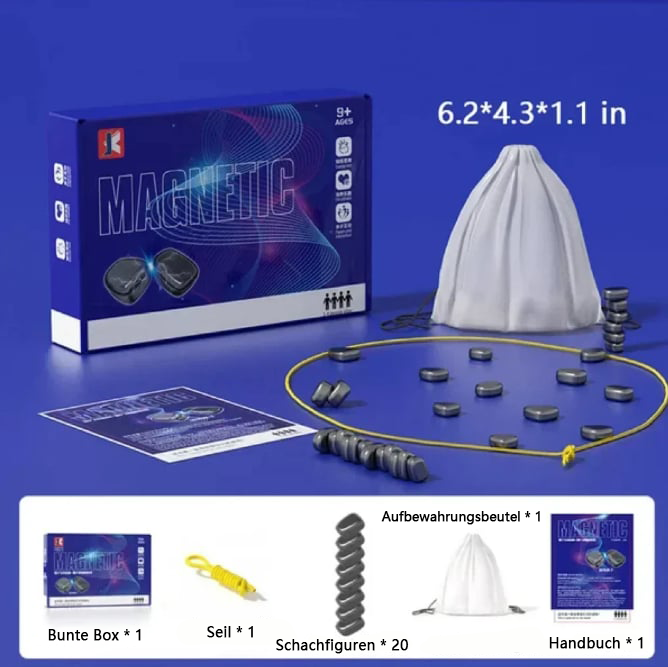 🎅Julesalg 45% OFF🔥Magnetisk sjakksett