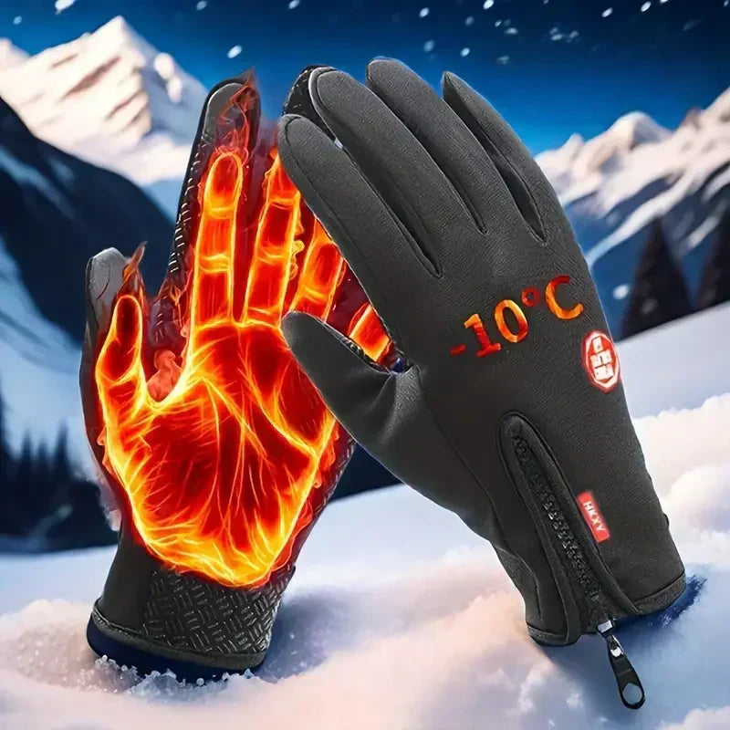 ⏰Ukens spesialtilbud – 50 % rabatt❄️🎁Vanntette termohansker med berøringsskjerm til utendørs bruk