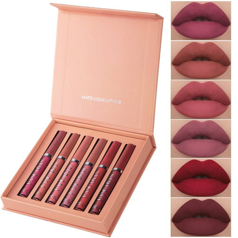 💄Gavepakke med flytende leppestift i 12 farger💝