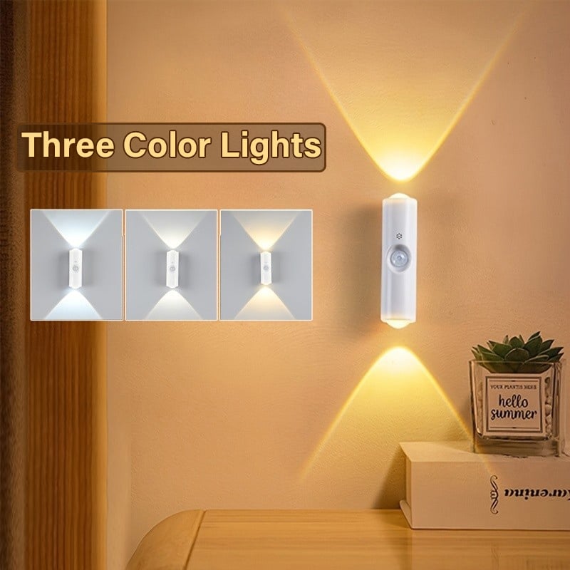 ⏳Nur für kurze Zeit – 50% RABATT⏰Oppladbar smart LED-bevegelsessensor-omgivelsesly