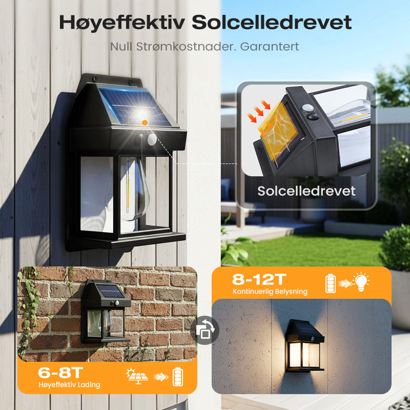 🎉50 % rabatt🎉Vegglampe i solformet wolfram💥