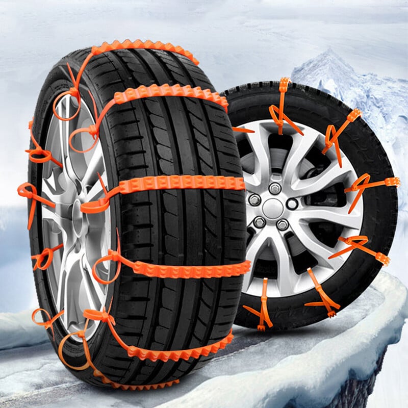 🔥 Vinterhett salg 🚗 Super slitesterke antiskli­kjettinger for bil