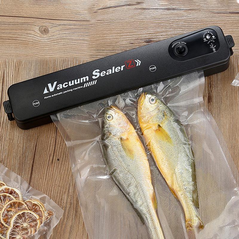 📦 50 % RABATT NÅ! 🔥🥬 Vakuumforseglingsmaskin – holder maten fersk 5 ganger lenger! Enkel og kompakt! Beskytter maten og reduserer svinn! ✨
