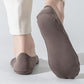 🧦 50 % RABATT NÅ!🍃Ultratynne fôrede sklisikre sokker som ikke viser seg – Usynlige under sko, silikongrep og pustende – perfekte for loafers, joggesko eller flate sko 👟