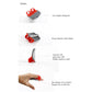 Skarp fingerskreller med blad (50 % rabatt)
