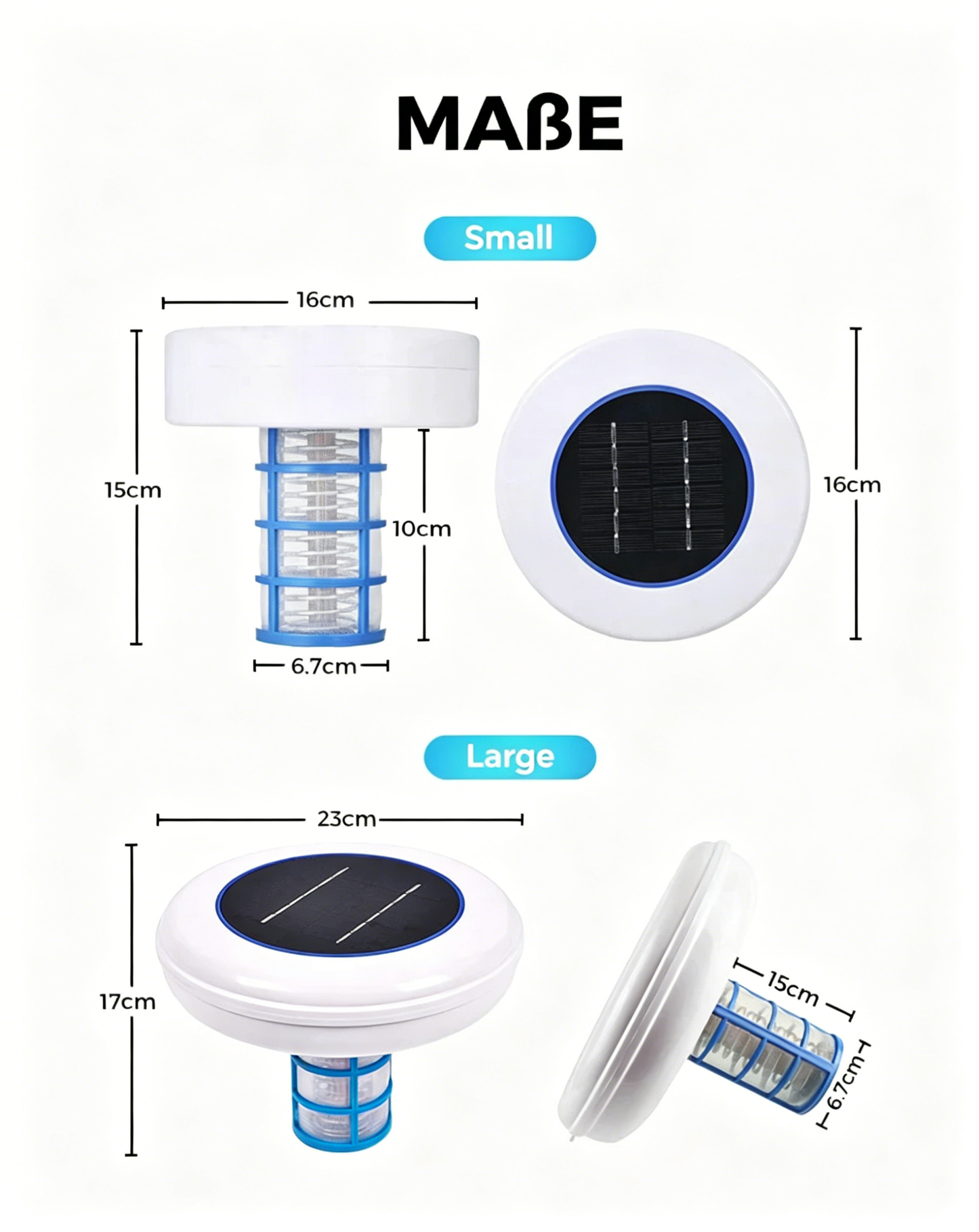 🏊‍♀️🌿💧 SLUT MER STERK KLOR! Solcelledrevet ionisator for basseng – Skånsom mot hud og øyne, naturlig rensing, holder vannet glitrende rent for familiemoro 🏖️🍃