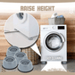 ✨ Siste dag – 50 % rabatt ✨🏡Støtte for vaskemaskin uten vibrasjoner – Beskytt gulvene dine og din ro