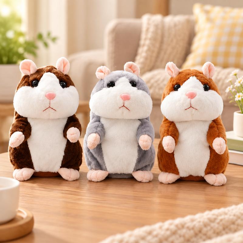 🥳2026 SUPERTILBUD🥳💞Over 50 000 solgt! 🐹✨ 50 % RABATT! Snakkende hamster-kosedyr – gjentar alt du sier, nikker automatisk med hodet, kjempemorsomt for både barn og voksne. Perfekt gave og underholdning for kjæledyr! 🎁💚