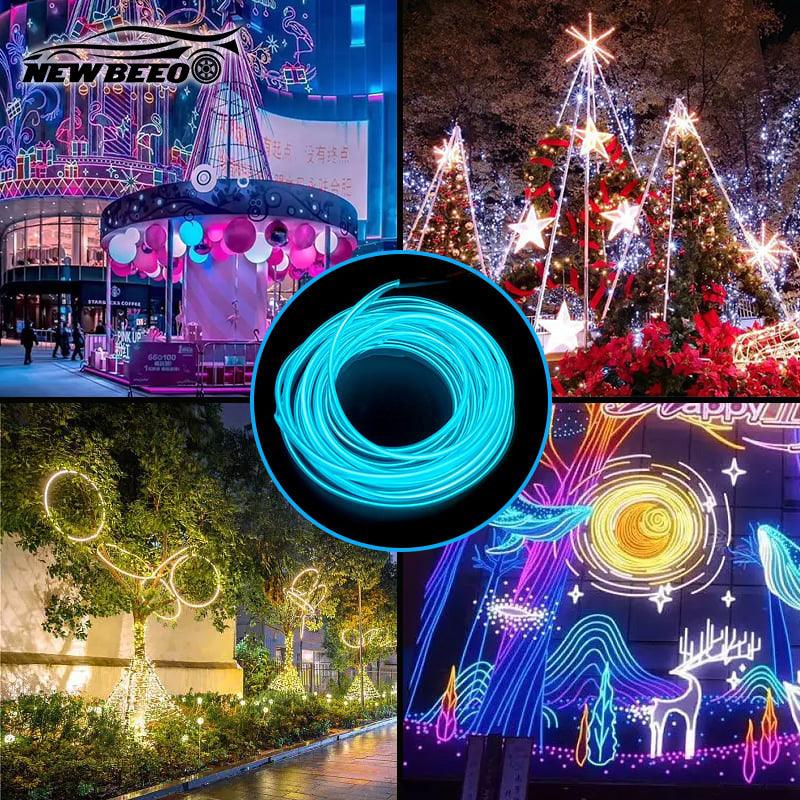 🚗✨ Bilinteriør LED Strip Atmosphere Lights Pro 🌈💡