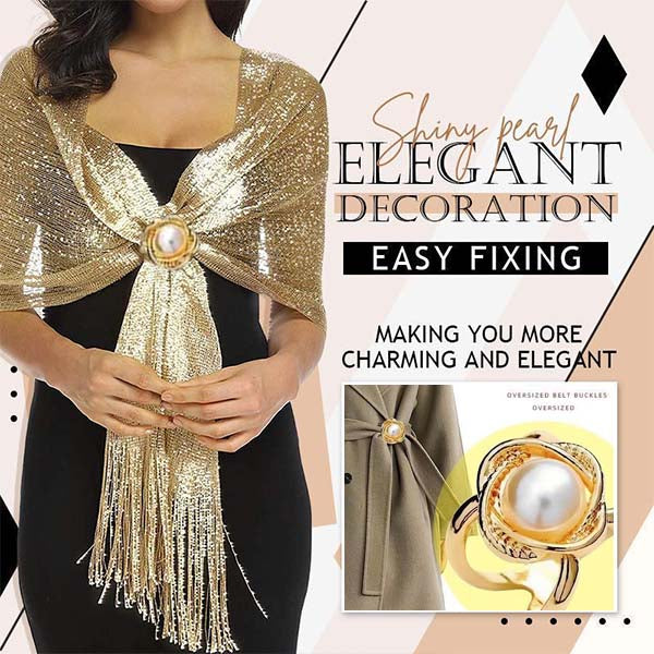 ✨ Elegant fransk skjerfspenne (50 % rabatt) – Eleganse innen rekkevidde!