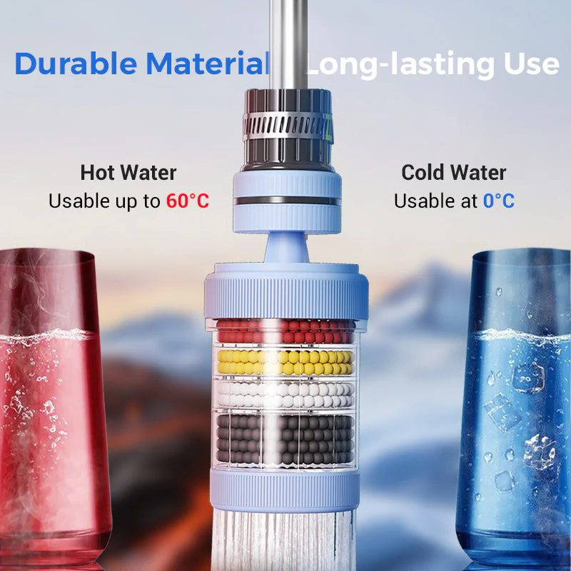 🚰 KJØP 2 FÅ 1 GRATIS! 💧 Vannfilter til kranen – Forbedrer smaken, reduserer urenheter og er enkel å installere 🚿