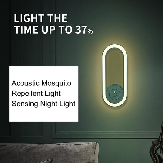 2026 Hot Sale-Frekvenskonvertering Ultralyd Myggdreper med LED-søvnlampe