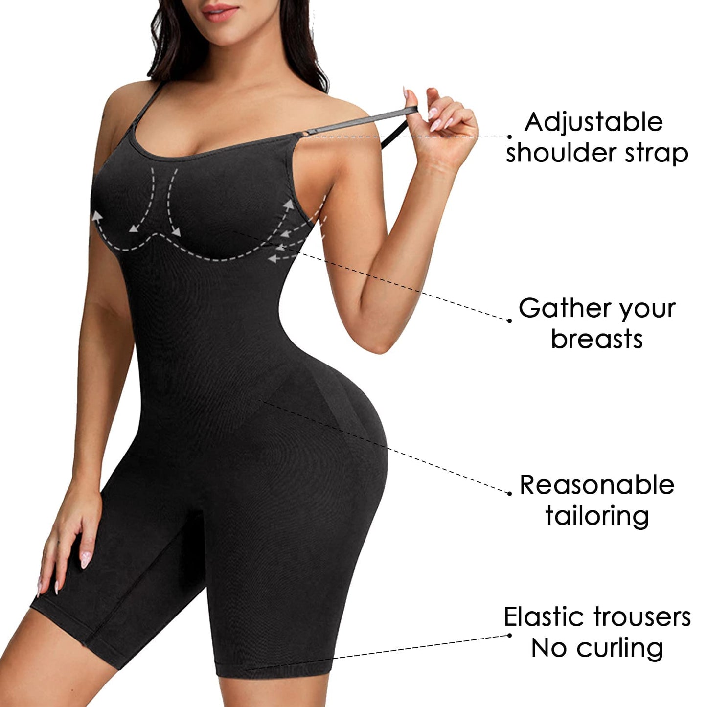 👗✨ Figurformende bodysuit – timeglasssilhuett + ultimat komfort + selvtillitsboost! ✨