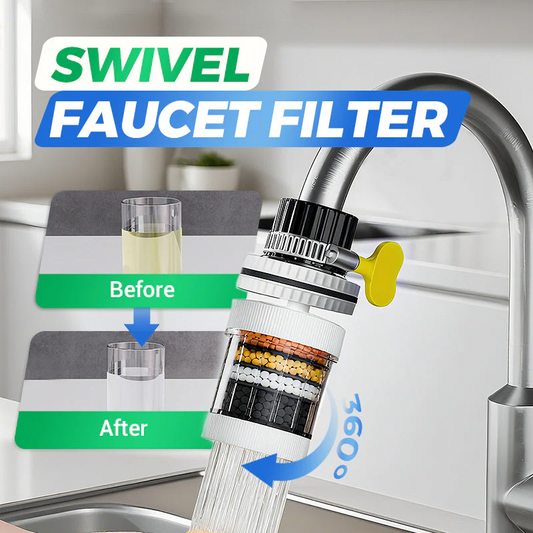 🚰 KJØP 2 FÅ 1 GRATIS! 💧 Vannfilter til kranen – Forbedrer smaken, reduserer urenheter og er enkel å installere 🚿